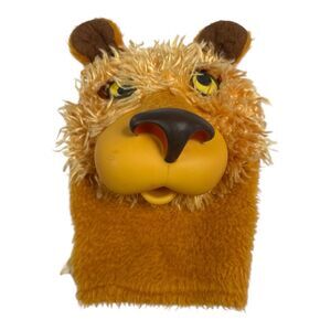 1968 Larry the Lion Puppet Pull String Talker By Mattel RARE NOT WORKING